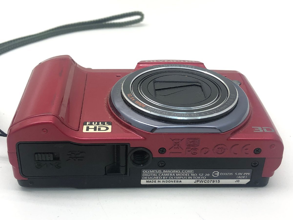OLYMPUS SZ-20 16 MEGPIXEL コンパクトデジタルカメラ ジャンク 中古【UW040246】_画像5