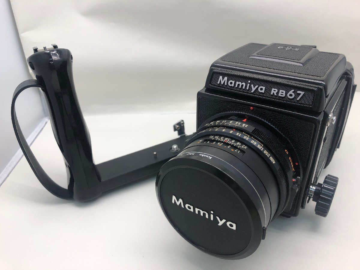 Mamiya RB67 PROFESSIONAL/SEKOR NB 1:3.8 f=127mm 中判カメラ グリップ付き ジャンク 中古【UW040247】_画像1