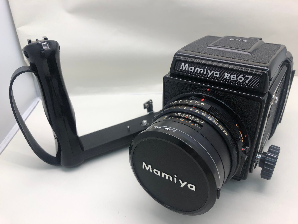 Mamiya RB67 PROFESSIONAL/SEKOR NB 1:3.8 f=127mm 中判カメラ グリップ付き ジャンク 中古【UW040247】