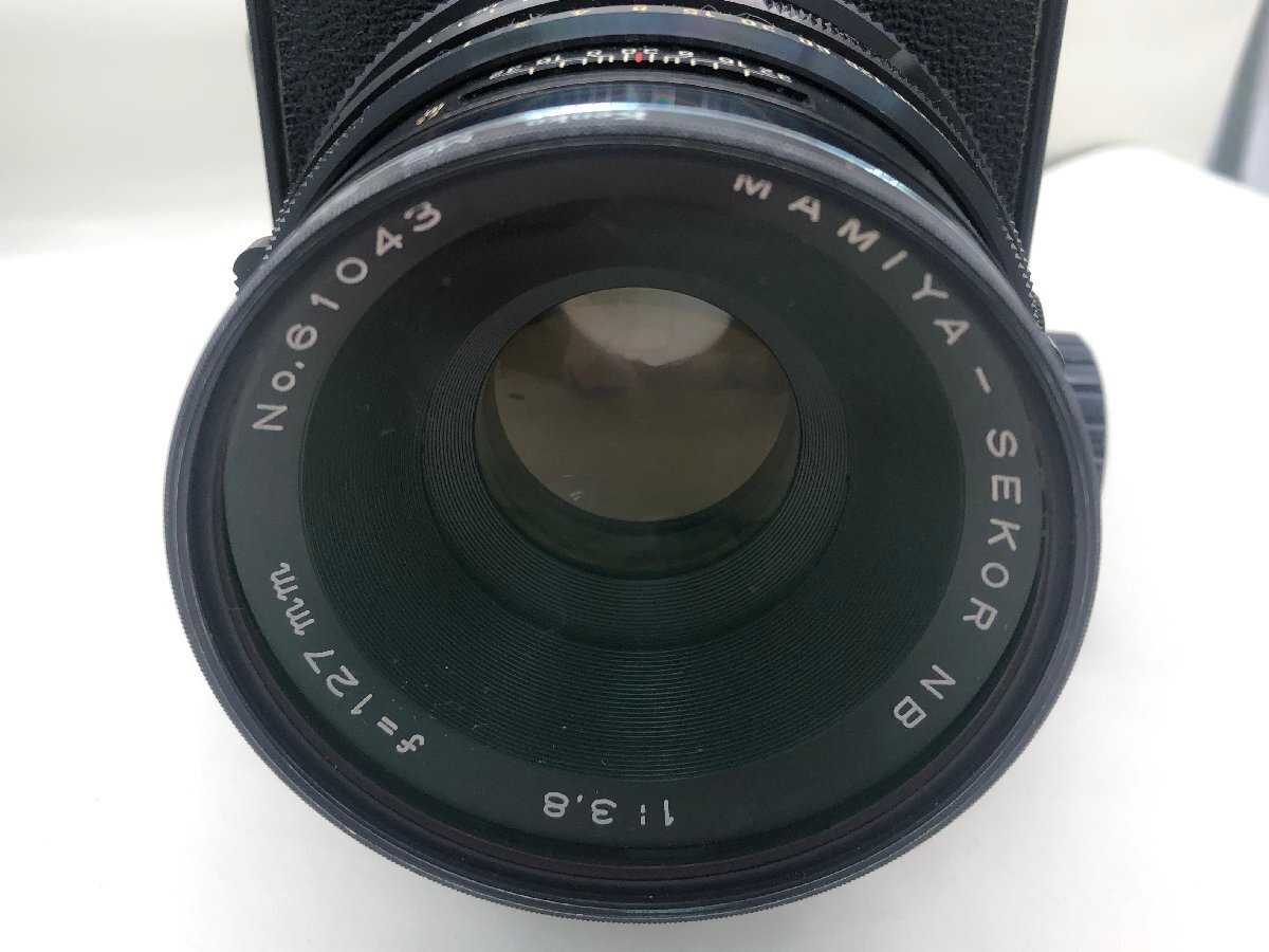 Mamiya RB67 PROFESSIONAL/SEKOR NB 1:3.8 f=127mm 中判カメラ グリップ付き ジャンク 中古【UW040247】