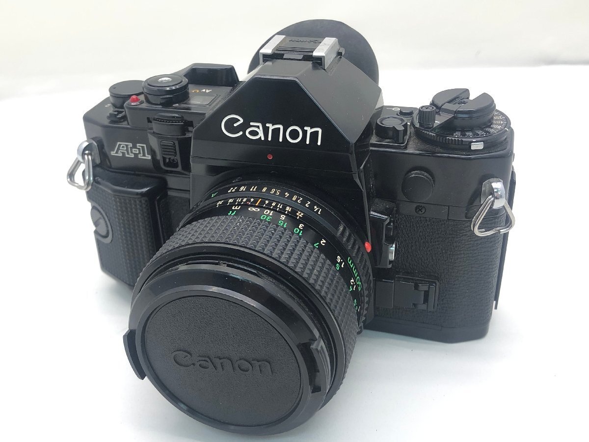 Canon A-1 / LENS FD 50mm 1:1.4 一眼レフカメラ ジャンク 中古【UW040360】の画像1