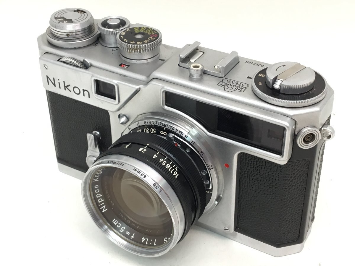 Nikon NIPPON KOGAKU TOKYO / NIKKOR-S 1:1.4 f=5cm レンジファインダー カメラ ジャンク 中古【UW040400】の画像1