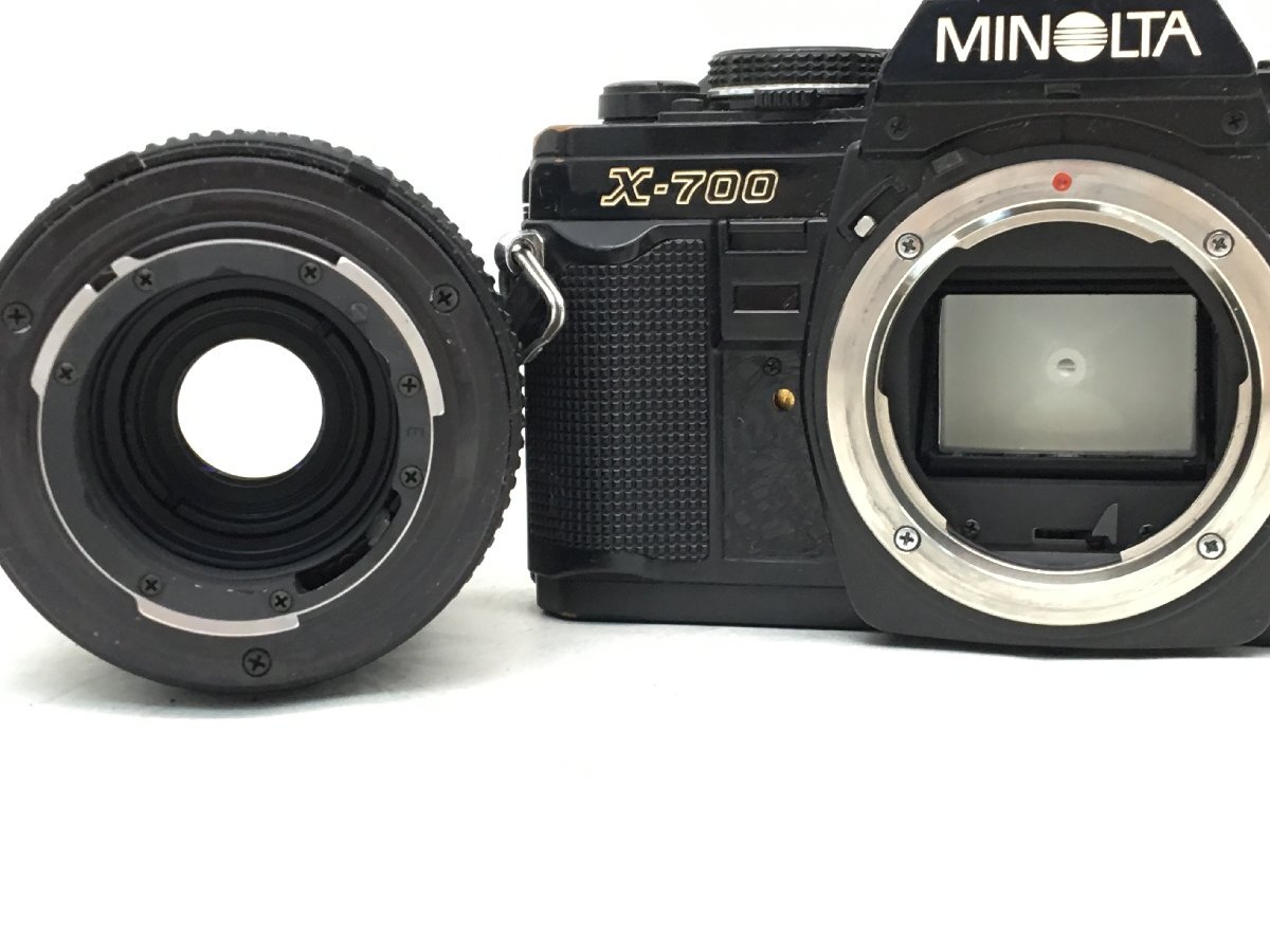 MINOLTA X-700 / RMC Tokina 28-70ｍｍ 1:3.5-4.5 一眼レフカメラ 付属品付き ジャンク 中古【UW040523】の画像3