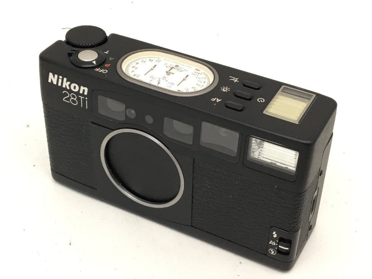 Nikon 28Ti / NIKKOR 28mm 1:2.8 compact camera accessory attaching Junk used [UW040579]