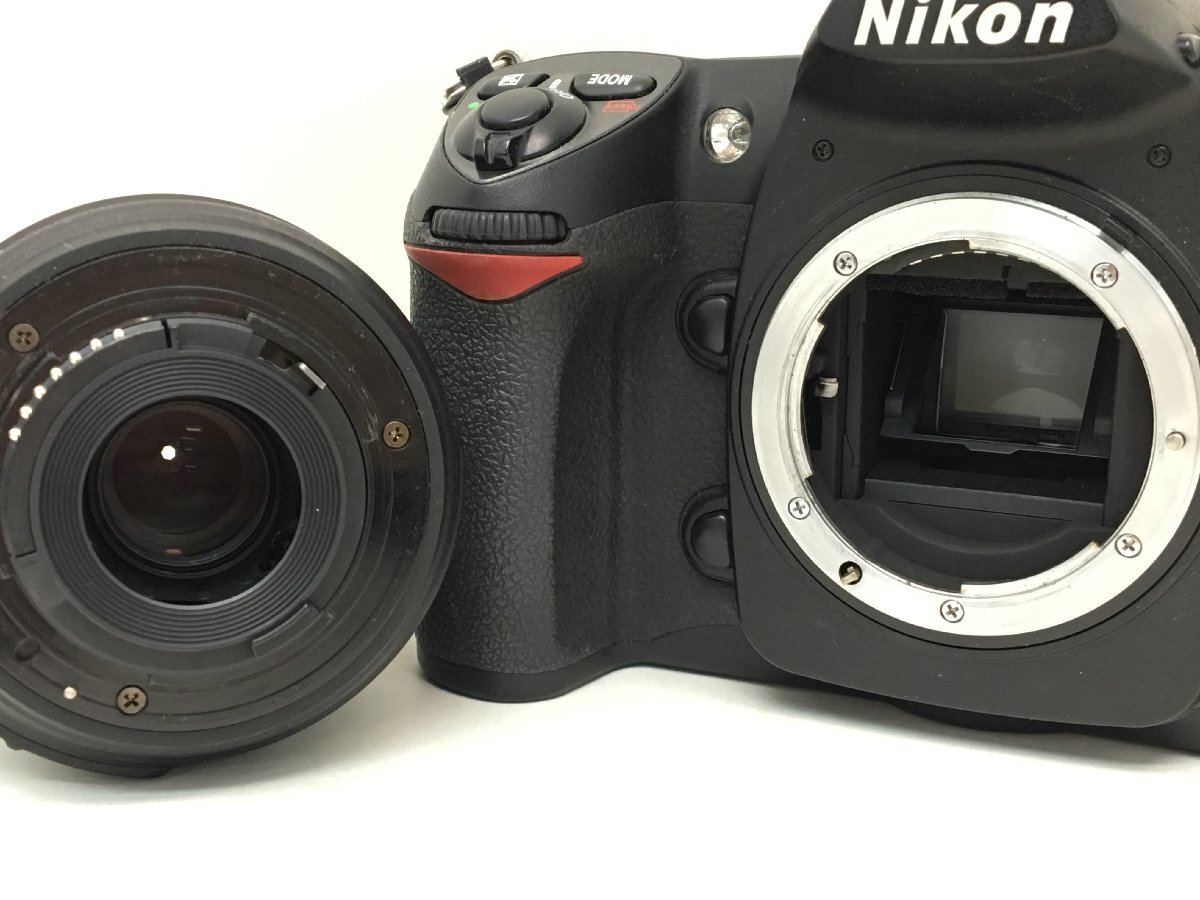 Nikon D200/DX AF-S NIKKOR 18-55mm 1:3.5-5.6 G デジタル一眼レフカメラ 付属品付き 難あり ジャンク 中古【UC040027】の画像3