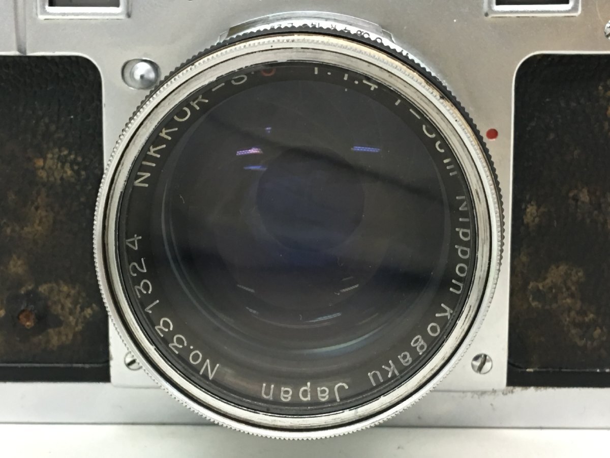 Nikon NIPPON KOGAKU TOKYO / NIKKOR-S・C 1:1.4 f=5cm レンジファインダー カメラ ジャンク 中古【UW040628】の画像2