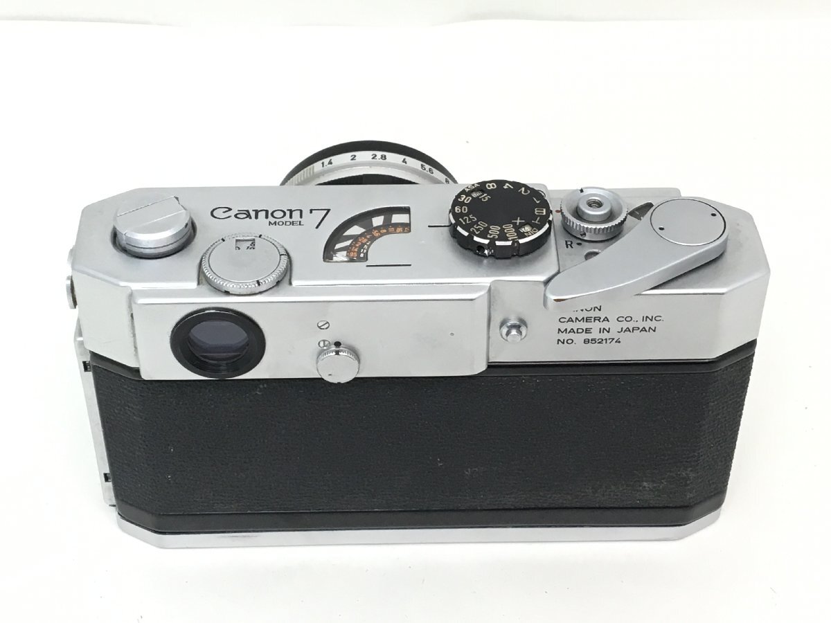 Canon MODEL7/ 50mm 1:1.4 range finder Junk used [UW040634]