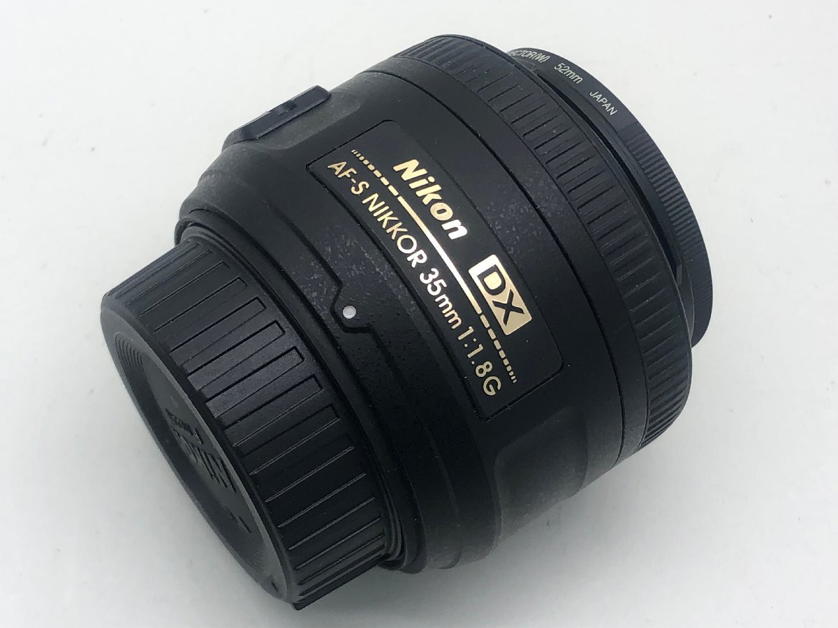 Nikon DX AF-S NIKKOR 35mm 1:1.8 G 一眼レフカメラ用レンズ ジャンク 中古【UW040647】の画像3