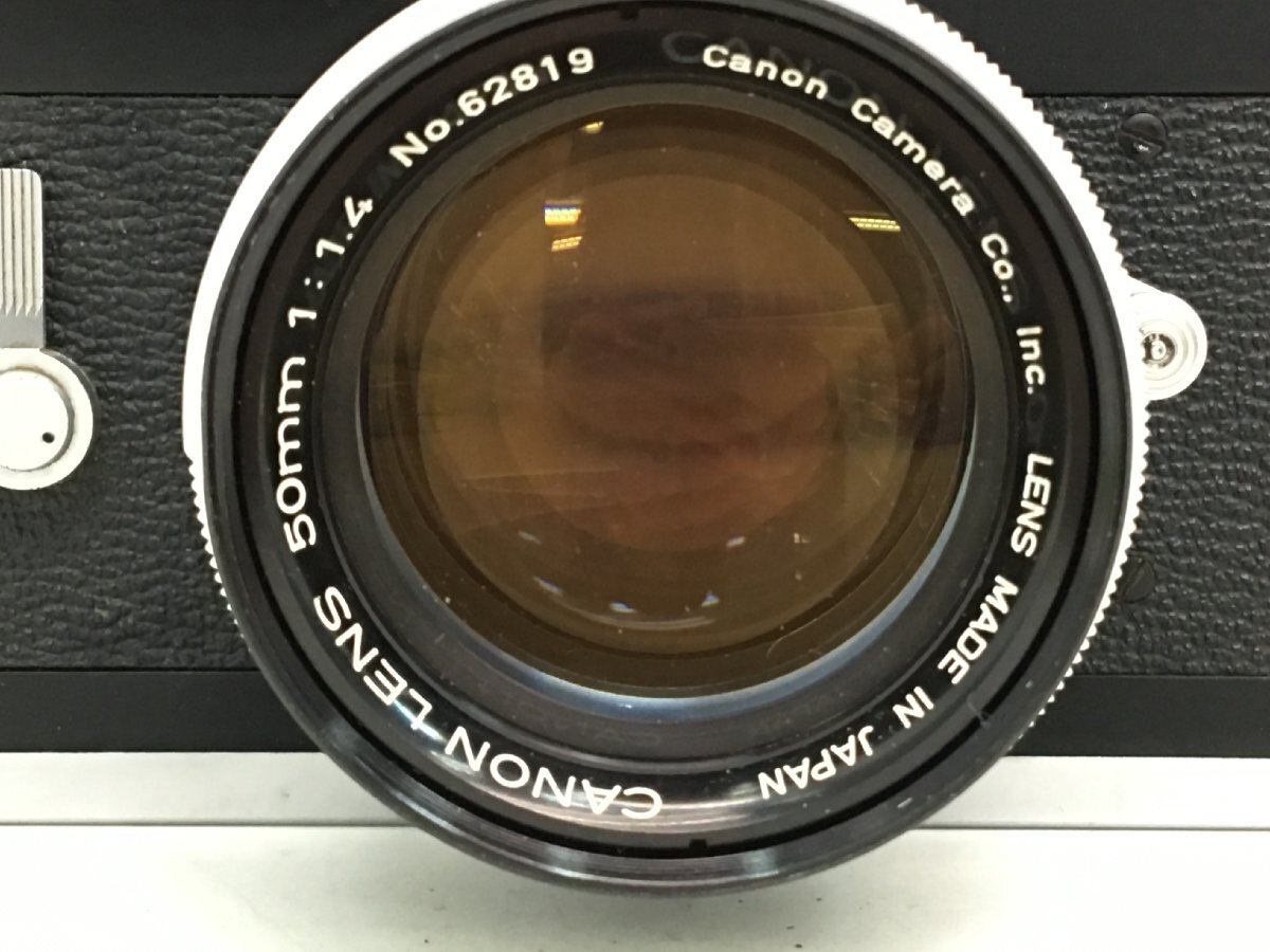 Canon MODEL7/ 50mm 1:1.4 range finder Junk used [UW040634]