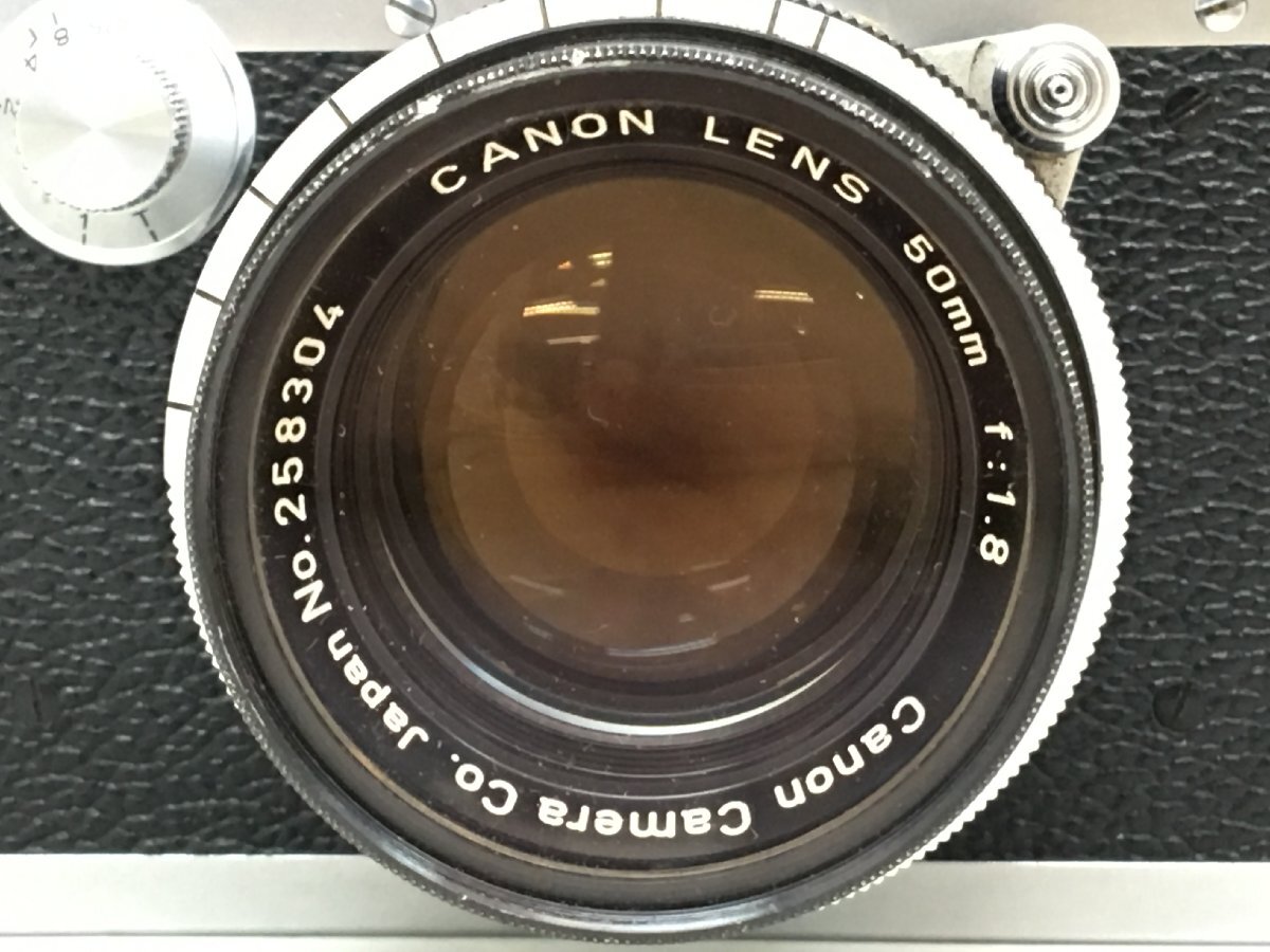Canon Camera Company Inc. / 50mm f:1.8 range finder Junk used [UW040629]