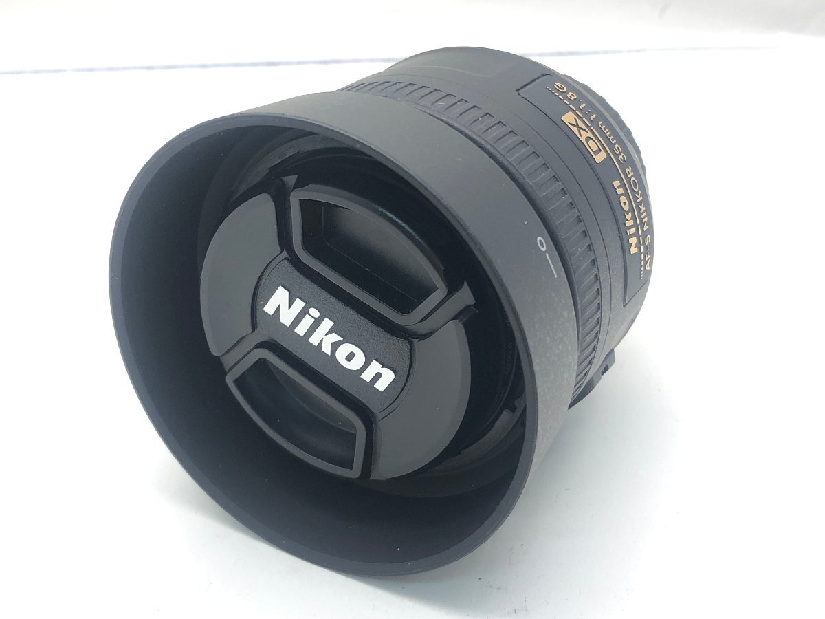 Nikon DX AF-S NIKKOR 35mm 1:1.8 G 一眼レフカメラ用レンズ ジャンク 中古【UW040647】の画像1