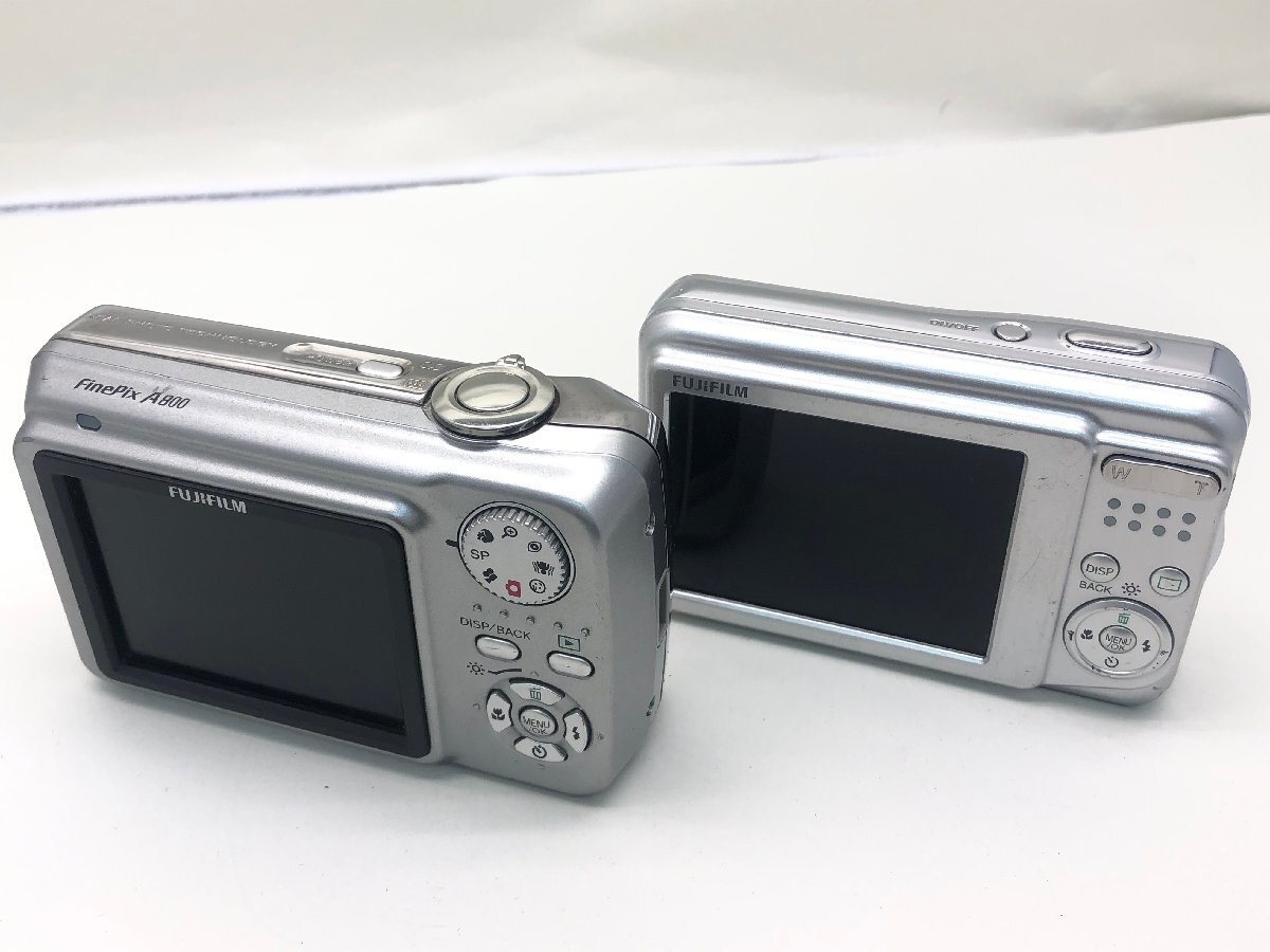 FUJIFILM FinePix A800 / A220 コンパクト デジタルカメラ 2点 まとめ ジャンク 中古【UW040724】の画像3