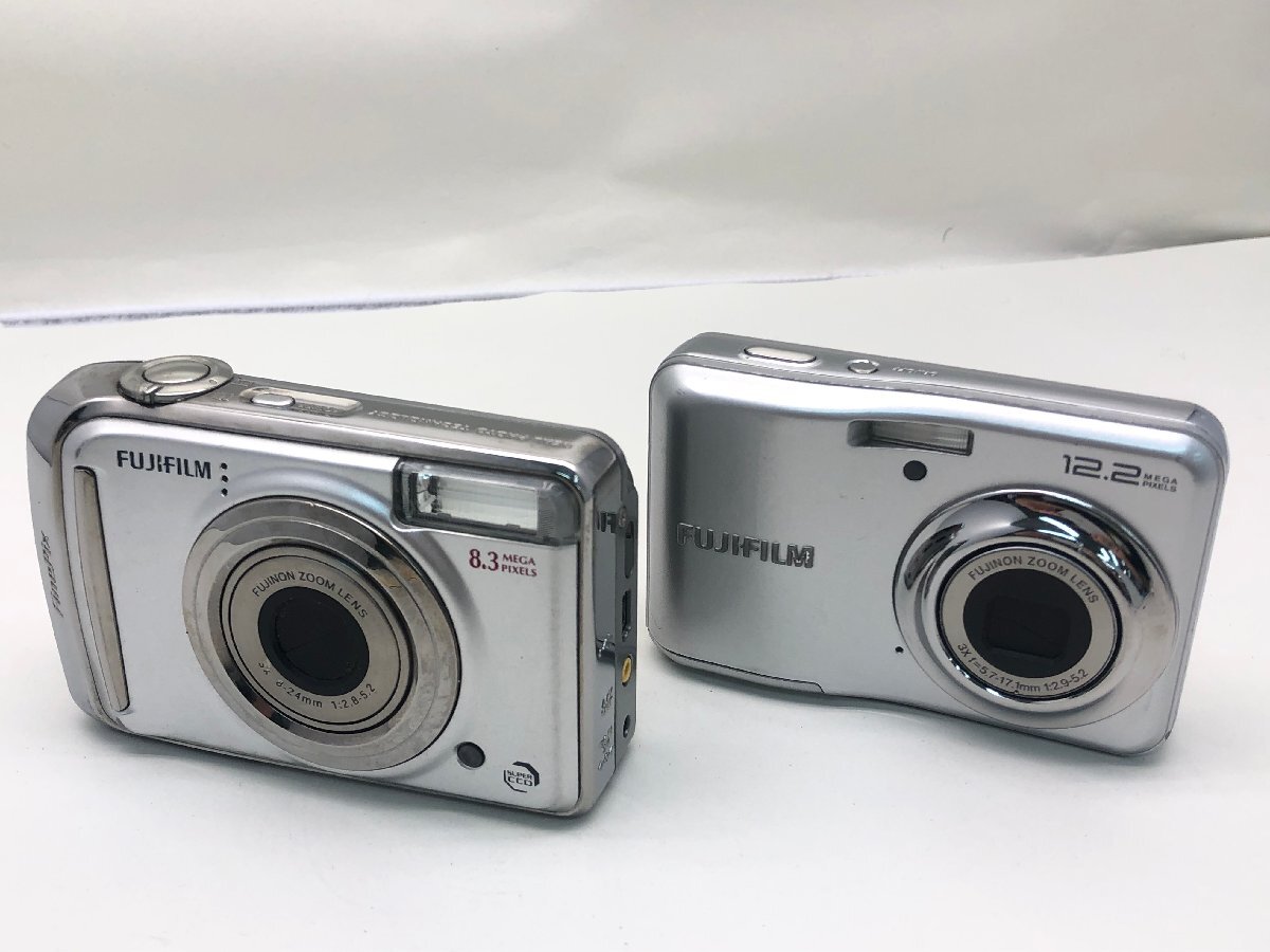 FUJIFILM FinePix A800 / A220 コンパクト デジタルカメラ 2点 まとめ ジャンク 中古【UW040724】_画像1