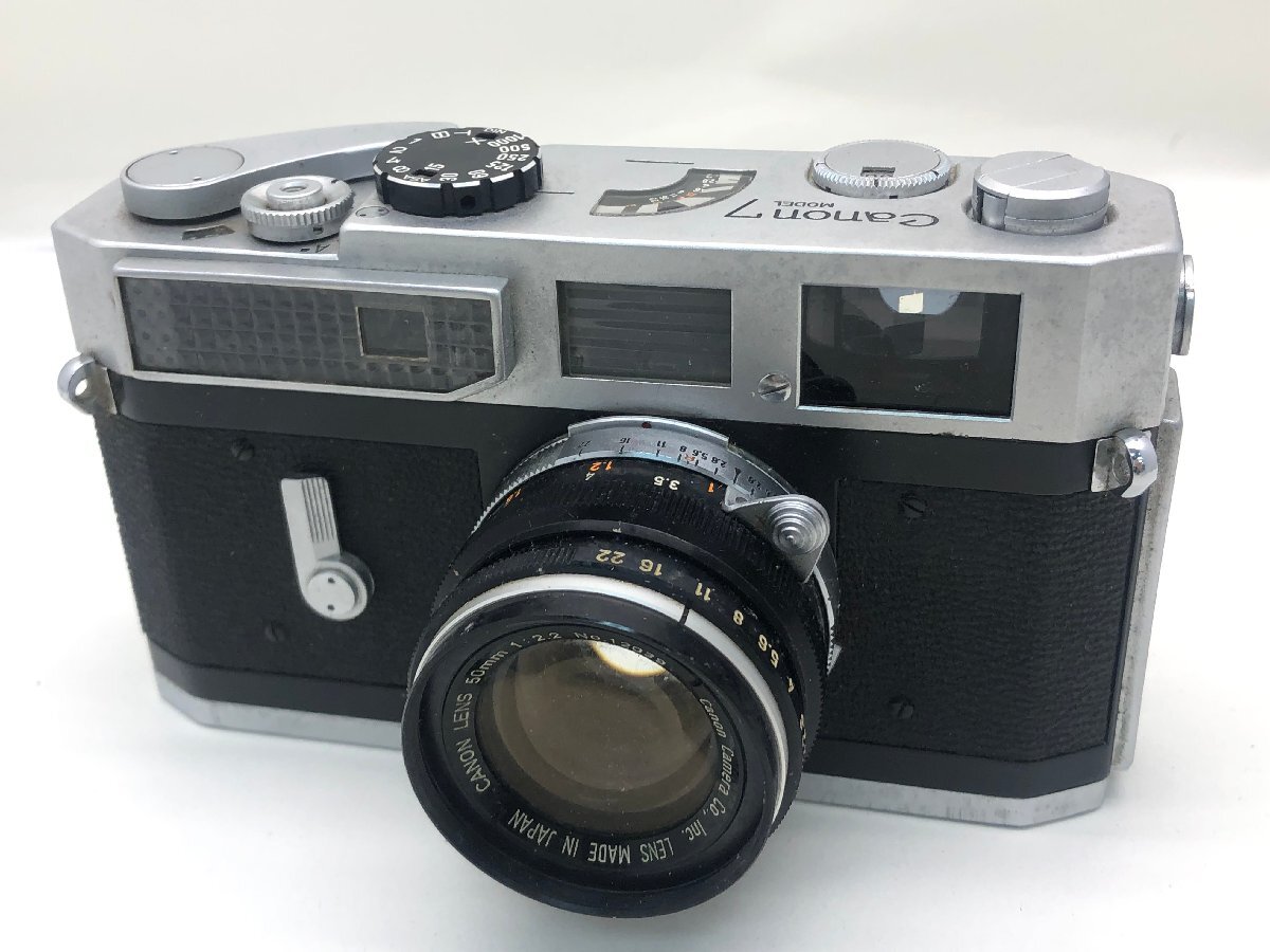 Canon MODEL７/ 50mm 1:2.2 レンジファインダー カメラ ジャンク 中古【UW040708】の画像1