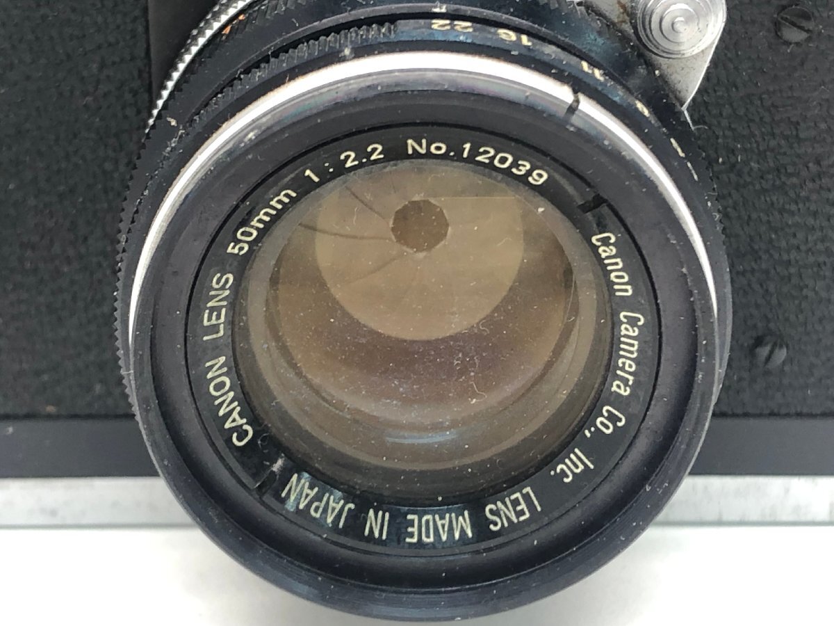 Canon MODEL７/ 50mm 1:2.2 レンジファインダー カメラ ジャンク 中古【UW040708】の画像2