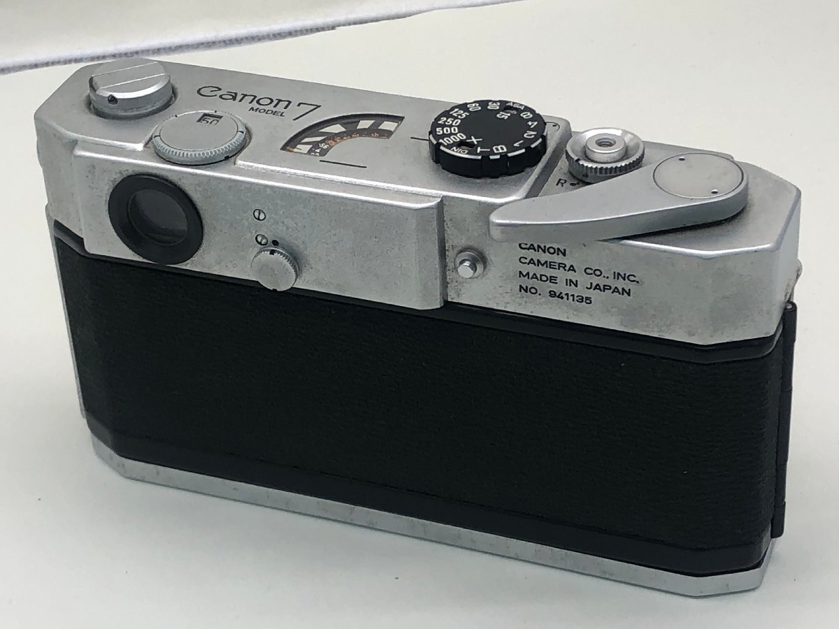 Canon MODEL７/ 50mm 1:2.2 レンジファインダー カメラ ジャンク 中古【UW040708】の画像3
