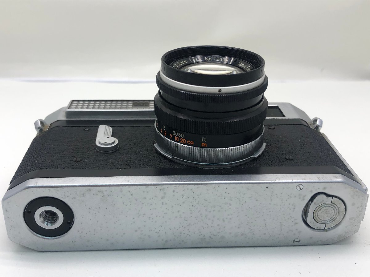 Canon MODEL７/ 50mm 1:2.2 レンジファインダー カメラ ジャンク 中古【UW040708】の画像5