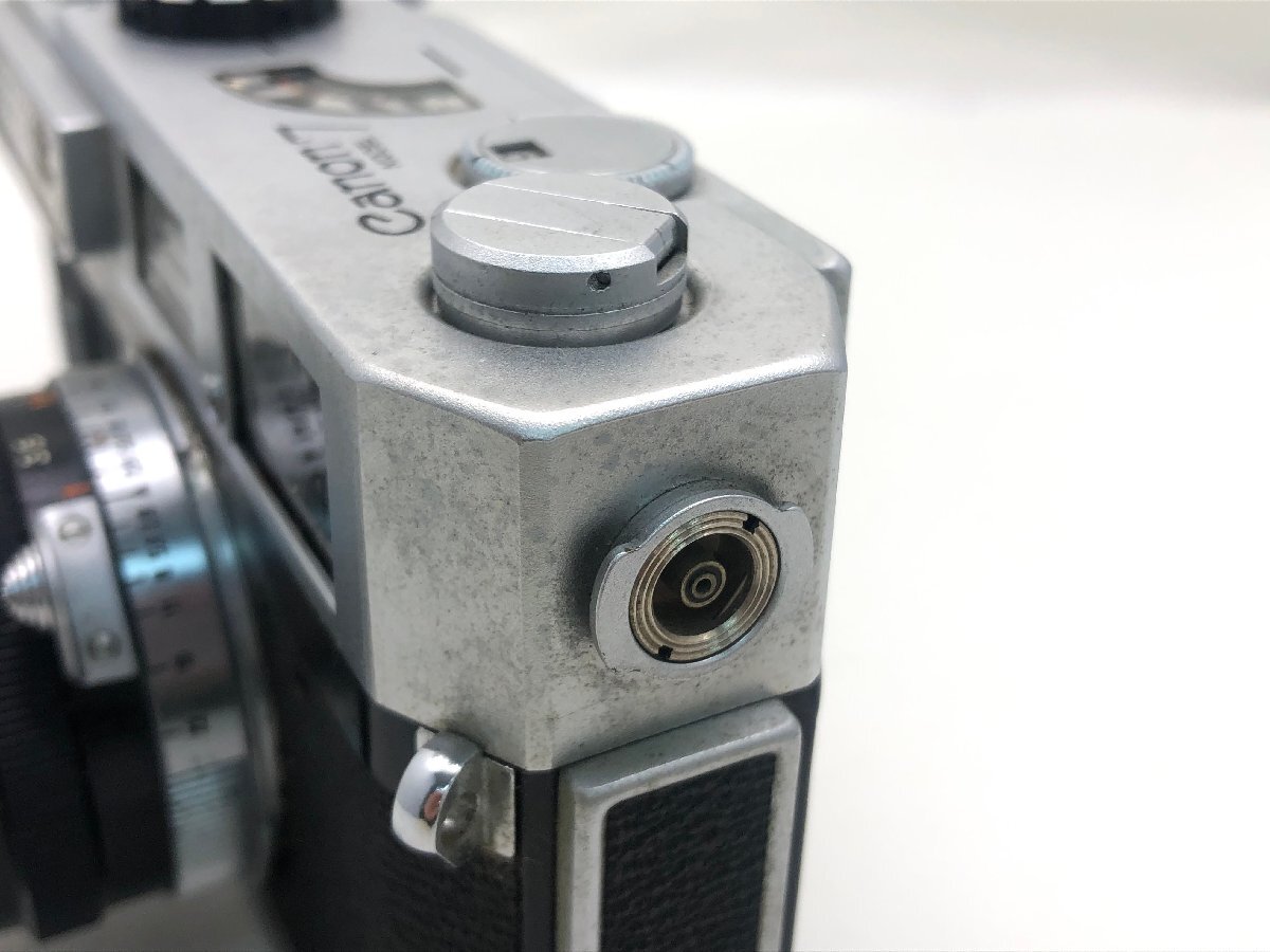 Canon MODEL７/ 50mm 1:2.2 レンジファインダー カメラ ジャンク 中古【UW040708】の画像6