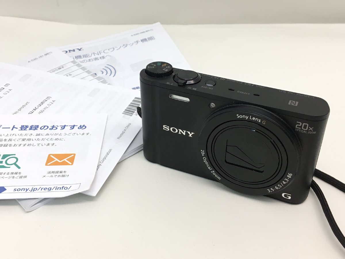 SONY Cyber-shot DSC-WX350 コンパクト デジタルカメラ ジャンク 中古【UW040682】_画像1
