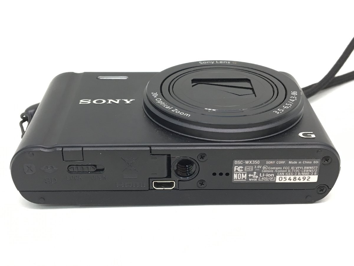 SONY Cyber-shot DSC-WX350 コンパクト デジタルカメラ ジャンク 中古【UW040682】_画像4