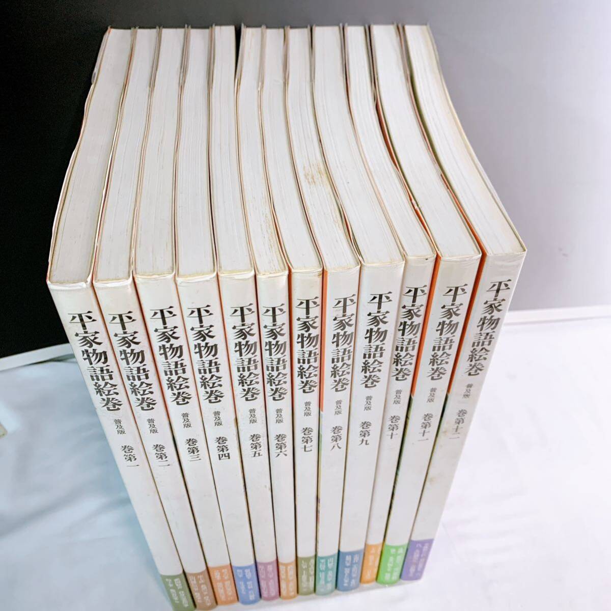 C5-T4/24 平家物語絵巻 普及版 全12巻 中央公論社 - 日本古典 C5-T4/24 平家物語絵巻 普及版 全12巻 中央公論社 - 日本古典