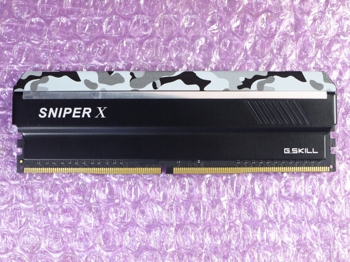 G.SKILL SniperX デスクトップPC用 DDR4 メモリ DDR4-3200Mhz 8GB 一枚の画像1