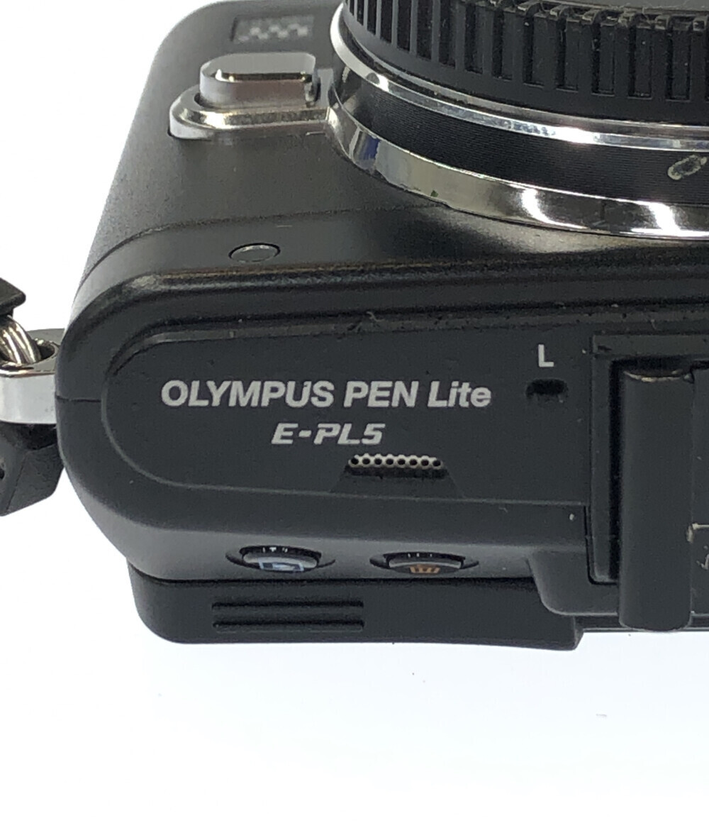 訳あり ミラーレス一眼カメラ PEN Lite E-PL5 レンズキット OLYMPUSの画像5