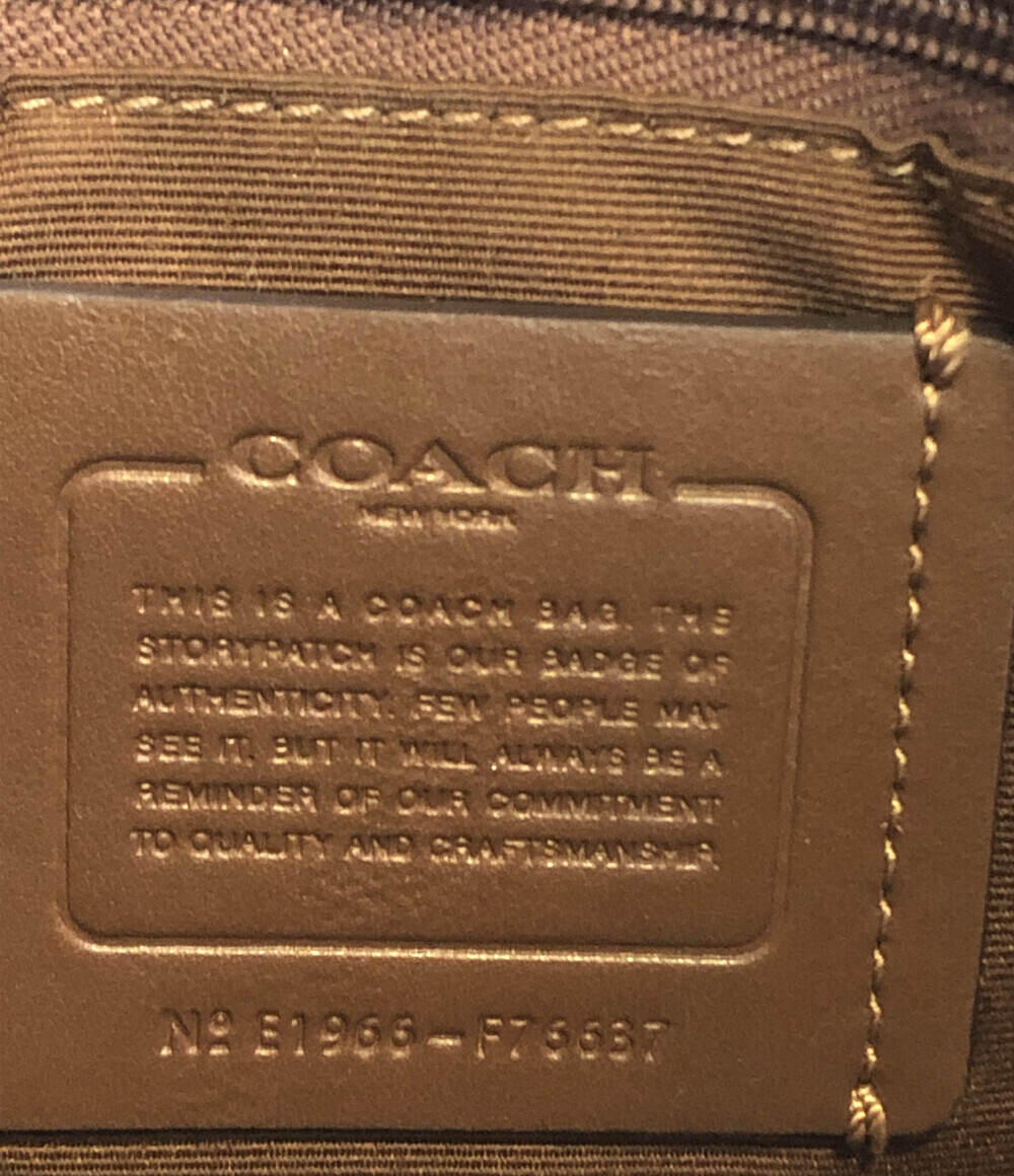 【1円スタート】 コーチ トートバッグ F76637 レディース COACH_画像4