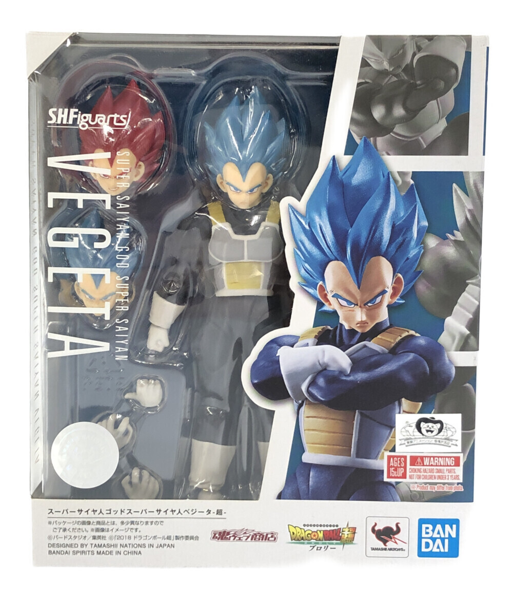 非売品 ドラゴンボール超 フィギュア 美品 スーパーサイヤ人ゴッド S.H.Figuarts スーパーサイヤ人ベジータ-超- その他