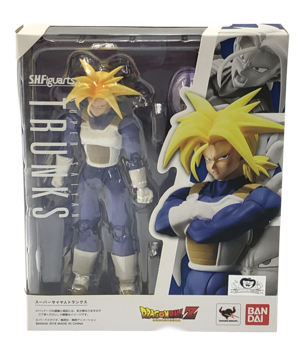 美品 フィギュア ドラゴンボールZ スーパーサイヤ人 トランクス S.H.Figuarts バンダイの画像1