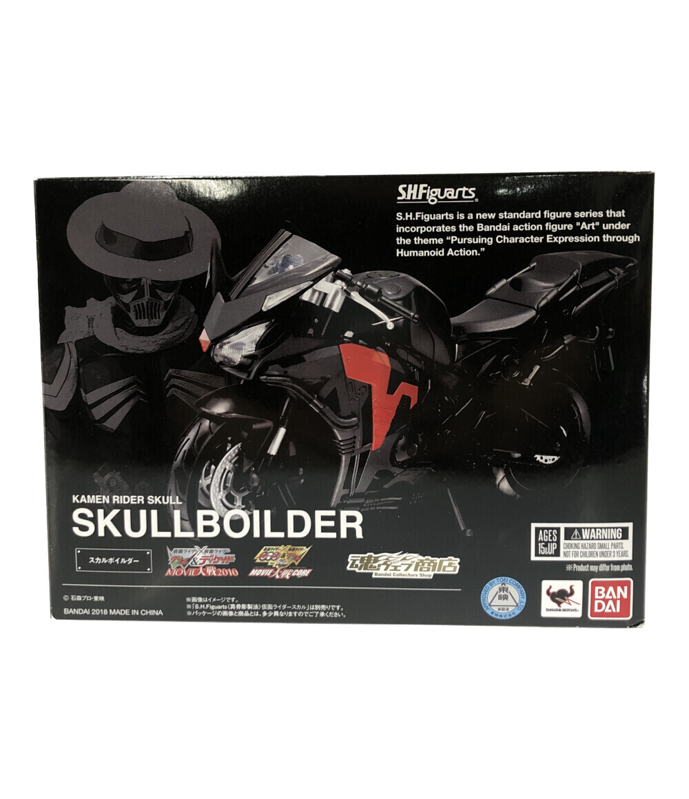 熱い販売 フィギュア 美品 仮面ライダーW バンダイ S.H.Figuarts スカルボイルダー その他