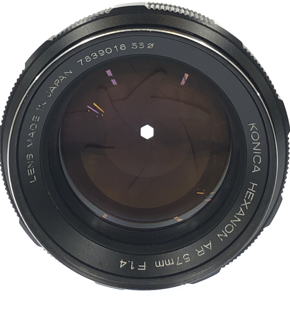 訳あり 交換用レンズ HEXANON 57mm F1.4 KONICA_画像3