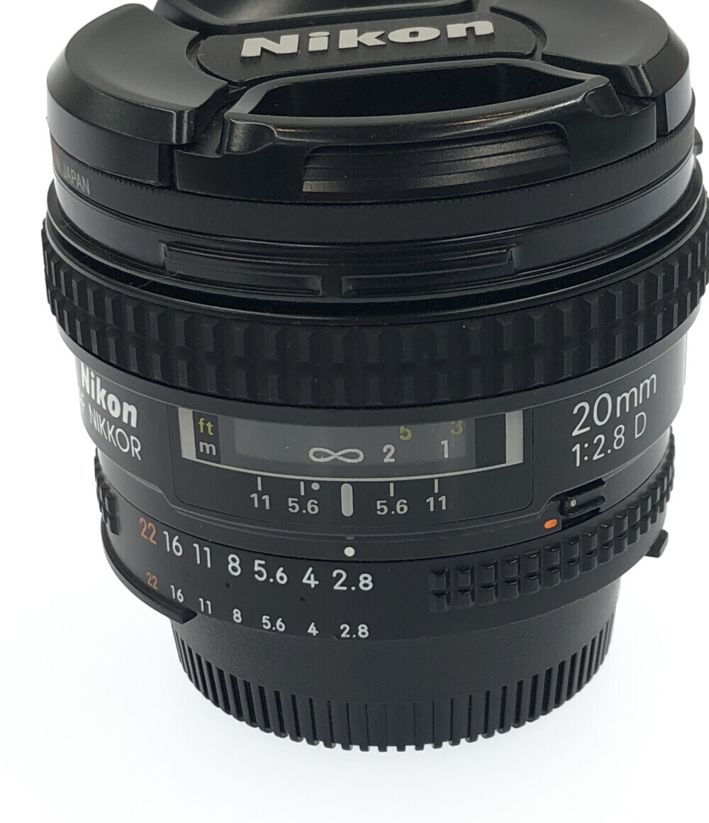 7405円 訳あり ニコン 交換用レンズ AI AF Nikkor 20mm F2.8D 7405円 訳あり ニコン 交換用レンズ AI AF Nikkor 20mm F2.8D