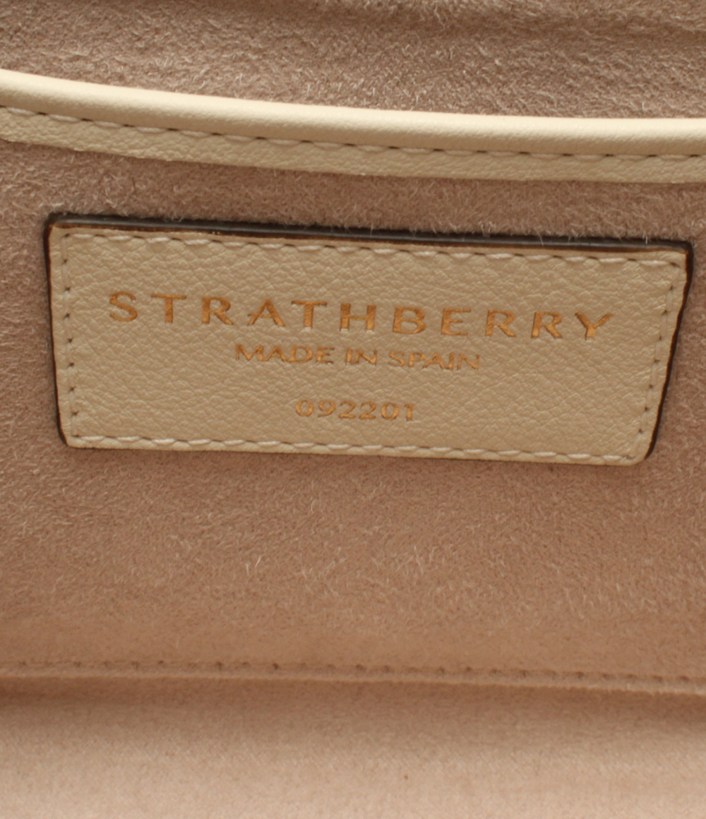 美品 2way ハンドバッグ ショルダーバッグ 斜め掛け レディース STRATHBERRY [0502初]_画像4