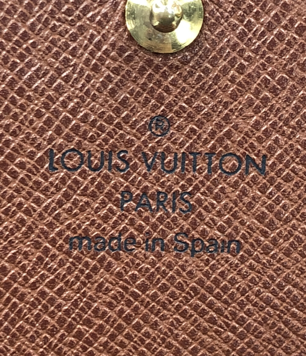 ルイヴィトン 二つ折り財布 ポルトモネジップ M61735 モノグラム メンズ Louis Vuitton_画像4