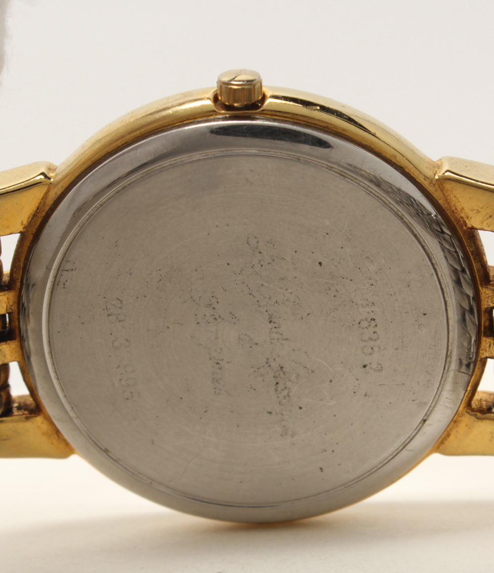 訳あり ロンジン 腕時計 L4.635.2 グランドクラシック クオーツ ホワイト メンズ LONGINESの画像4