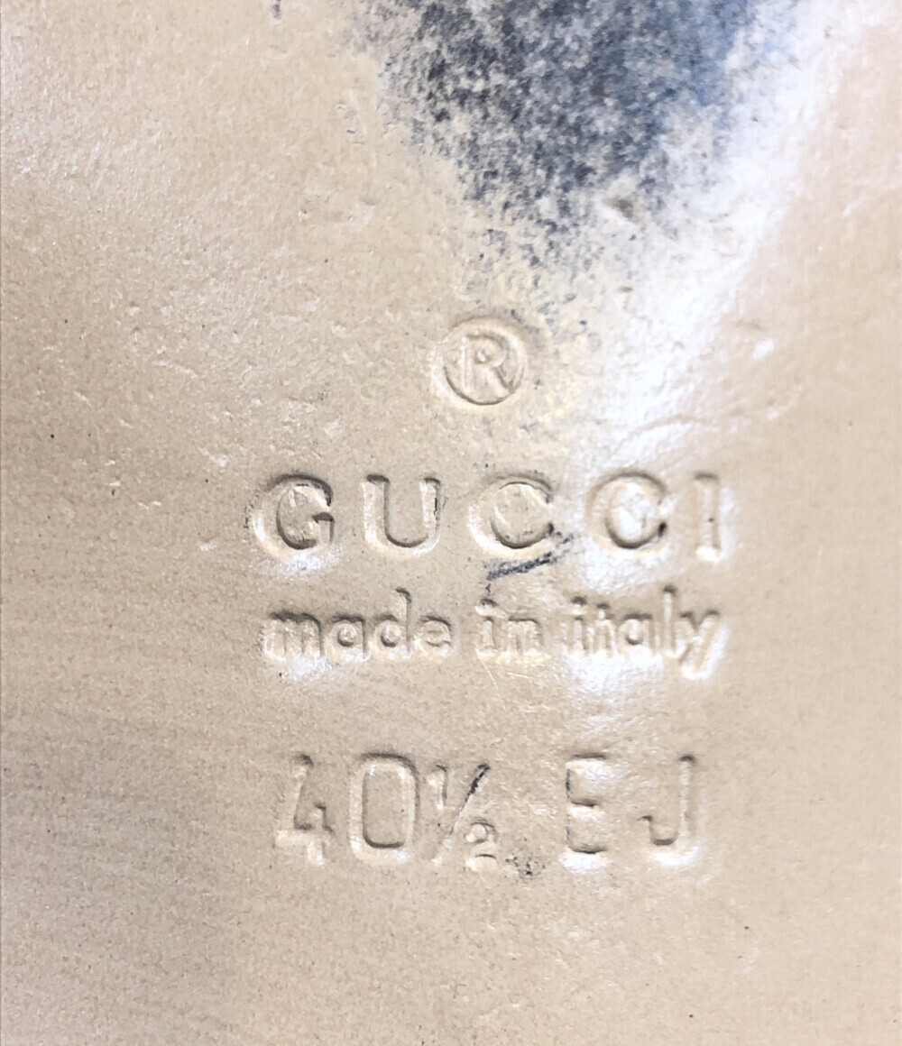 グッチ ローファー メンズ 40 1/2 S GUCCIの画像4