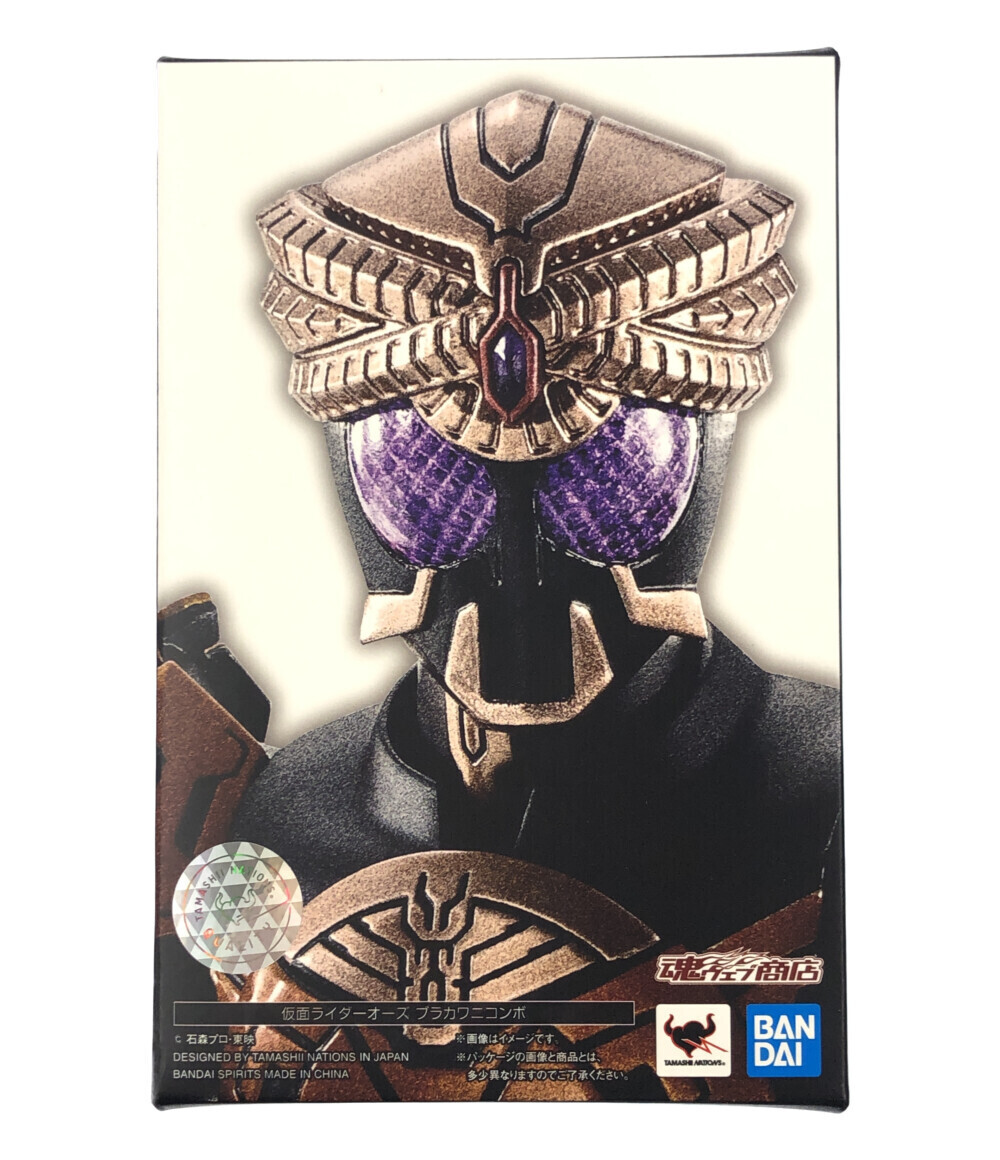 注目ブランドのギフト 美品 バンダイスピリッツ S.H.Figuarts ブラカワニコンボ 仮面ライダーオーズ 仮面ライダーオーズ フィギュア その他