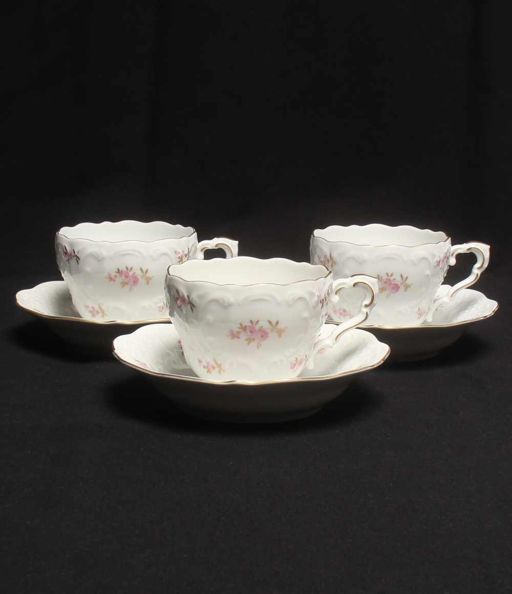 カップ＆ソーサー 3客セット Lindner [0604]