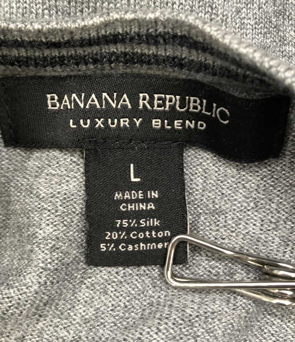 バナナリパブリック 長袖Vネックニット メンズ L L Banana Republic_画像3