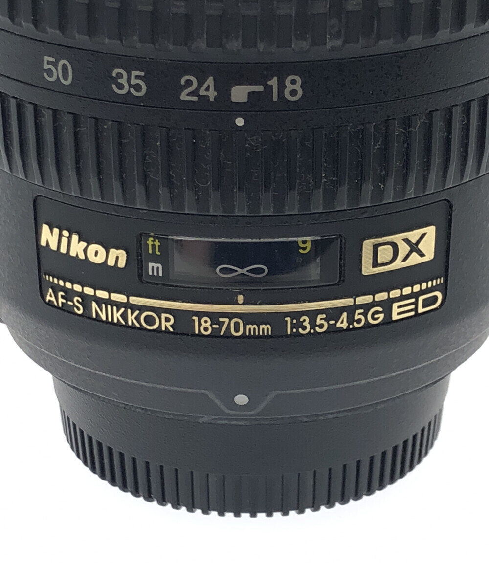 訳あり ニコン 交換用レンズ AF-S DX Nikkor 18-70mm F3.5-4.5G ED Nikonの画像5