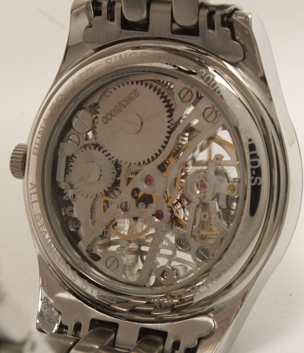 腕時計 ドラえもん 藤子プロ リミテッドエディション 2000 スケルトン 自動巻き ユニセックスの画像4