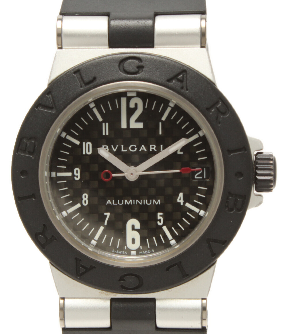 美品 ブルガリ 腕時計 AL32TA クオーツ ブラック レディース Bvlgariの画像1