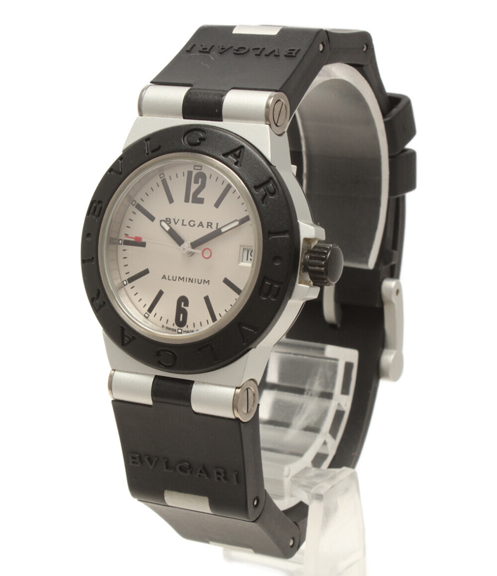 美品 ブルガリ 腕時計 AL32TA クオーツ ホワイト レディース Bvlgariの画像2