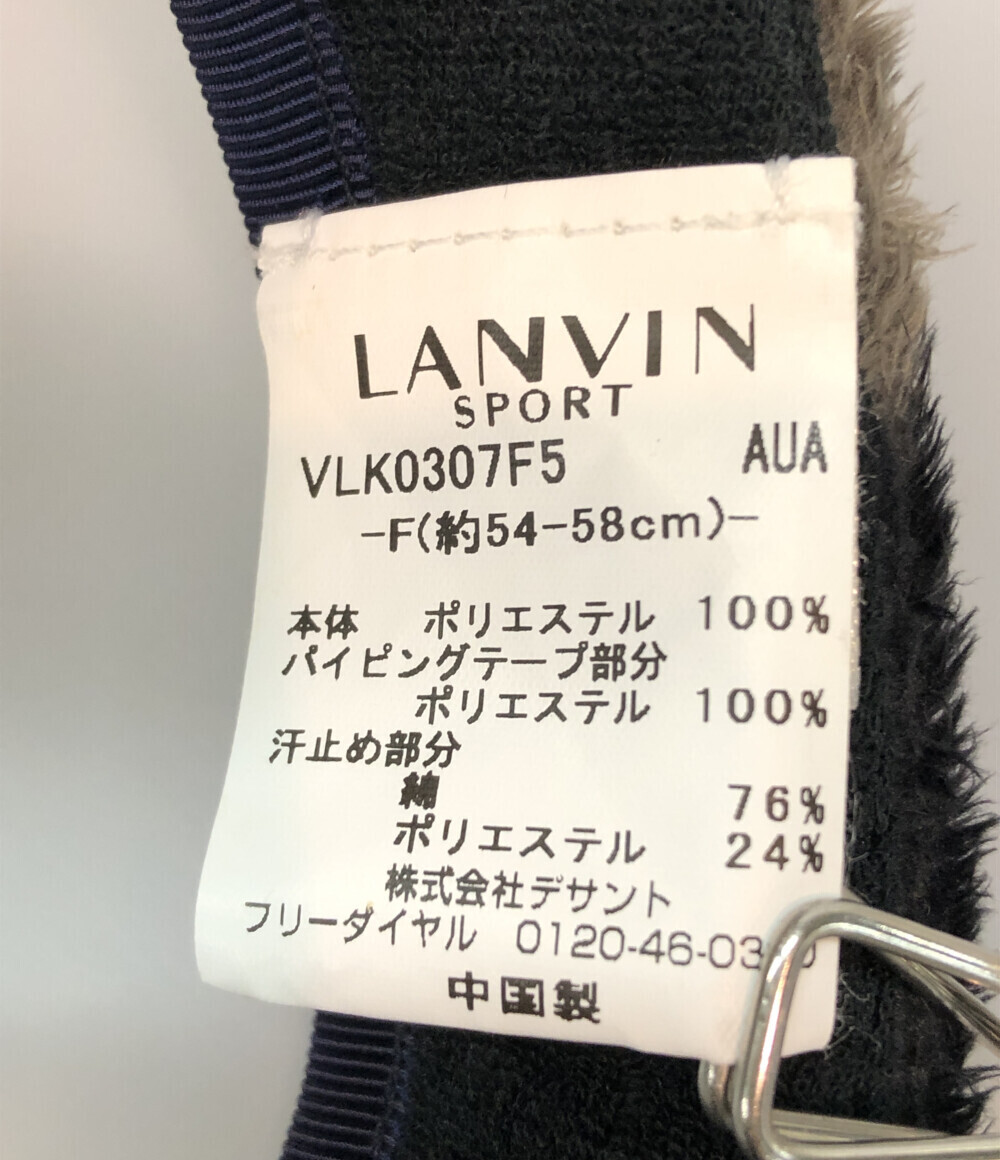 ランバン ボアサンバイザー カモフラ柄 VLK0307F5 メンズ F LANVIN_画像5