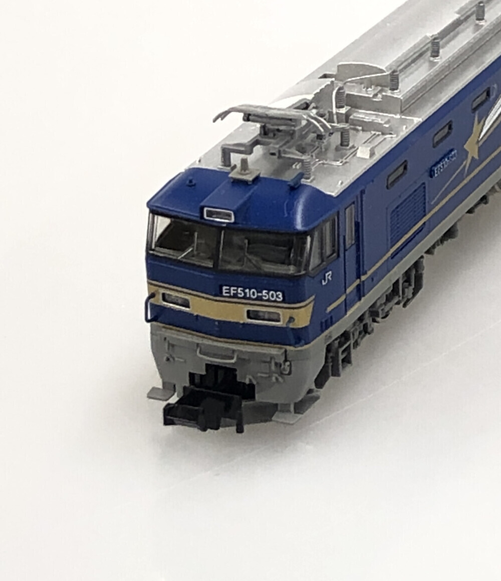 訳あり 鉄道模型 9108 JR EF510 500形電気機関車 北斗星色 TOMIXの画像4