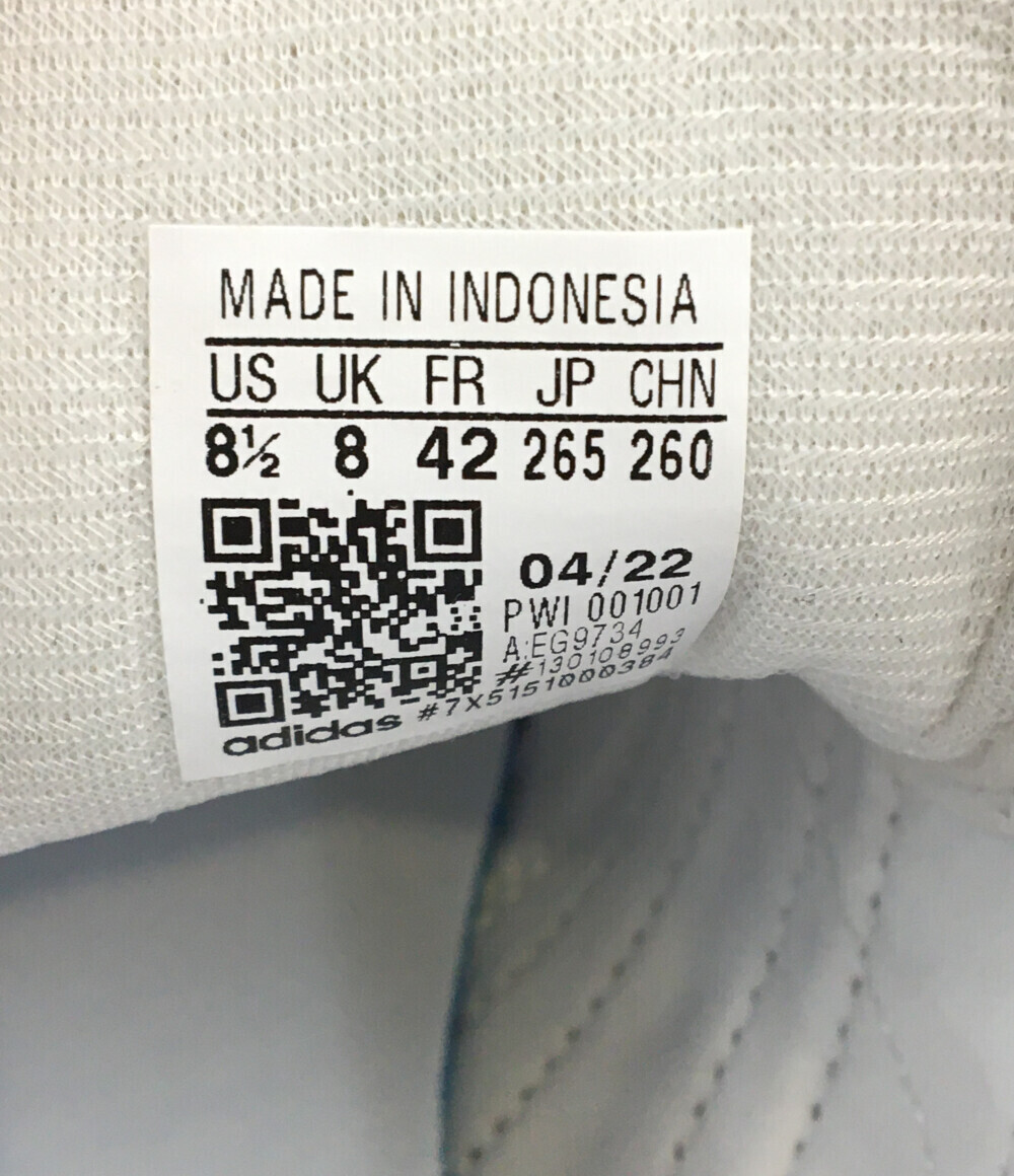 美品 アディダス ローカットスニーカー TEAM COURT EG9734 メンズ 26.5 M adidas_画像4