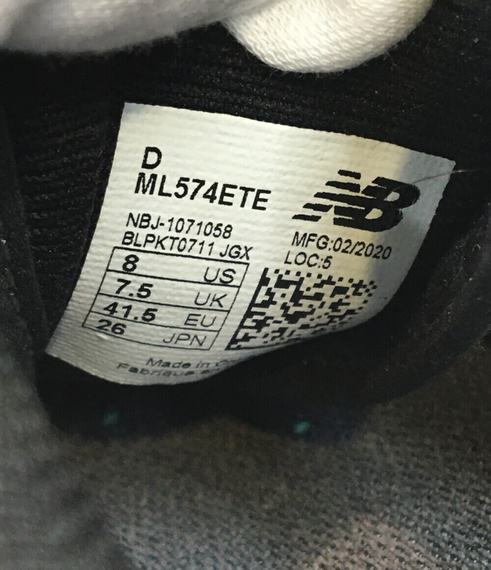 ニューバランス ローカットスニーカー ML574ETE メンズ 26 M new balance_画像4