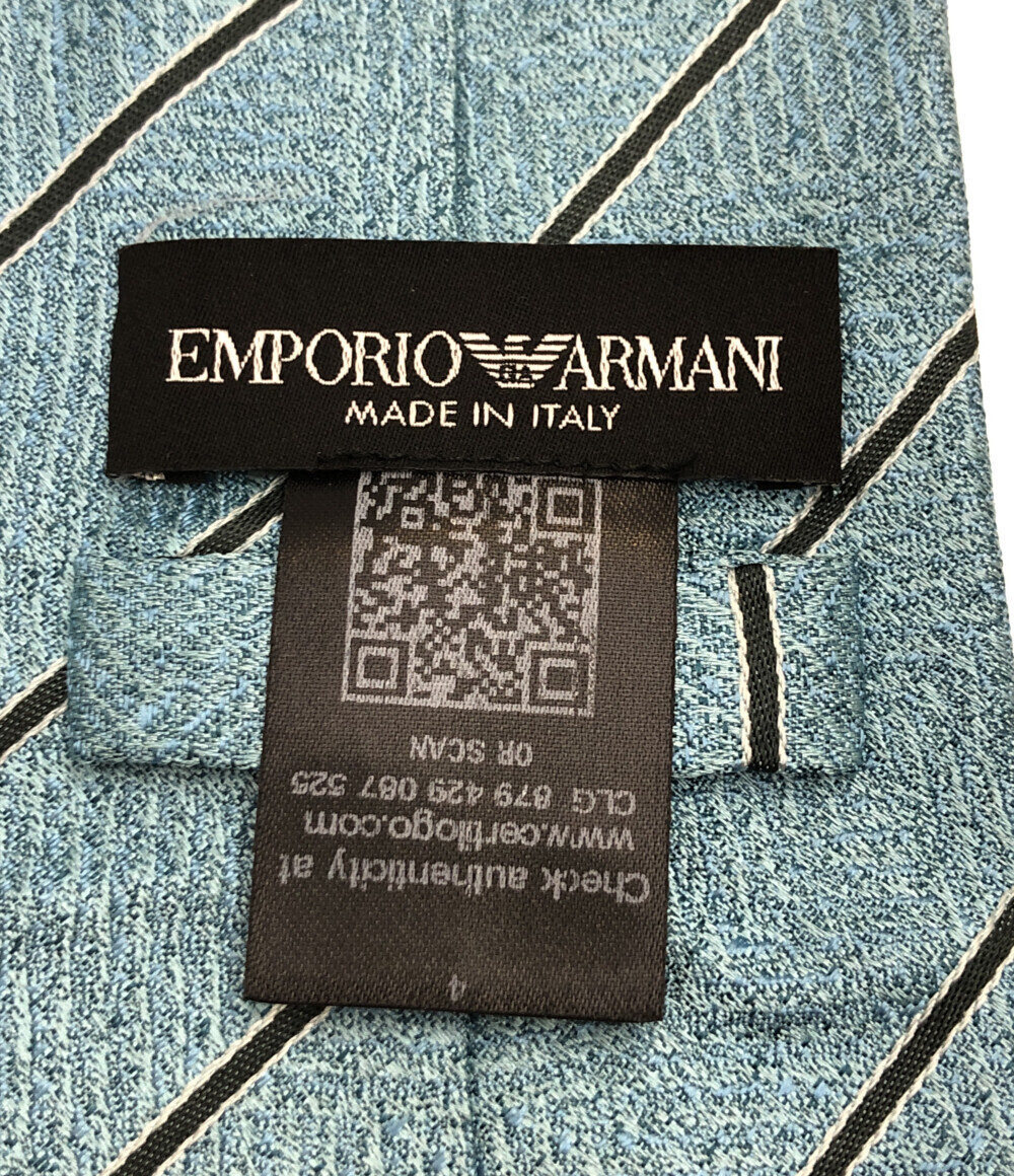 【1円スタート】 エンポリオアルマーニ ネクタイ シルク100％ メンズ EMPORIO ARMANIの画像4