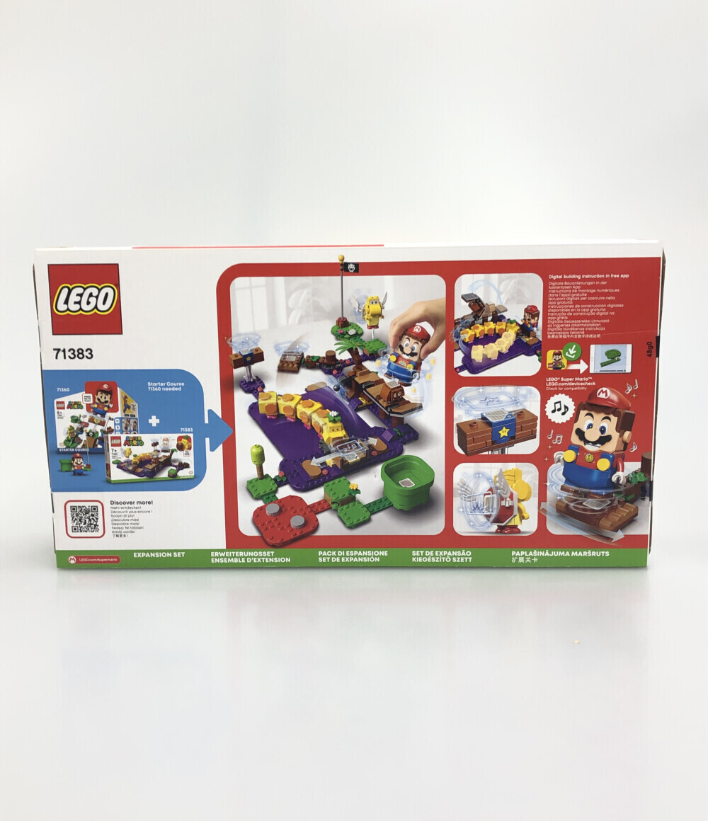 美品 LEGOブロック スーパーマリオ 71383 ハナチャンとフリフリアクション チャレンジ LEGO_画像2